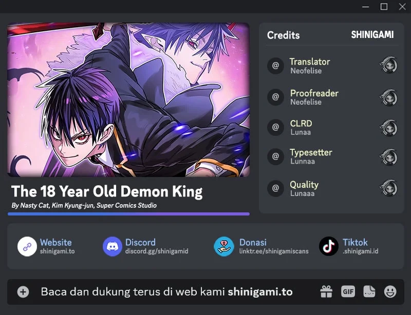 Komik The 18 Year Old Demon King Chapter 33 gambar 1