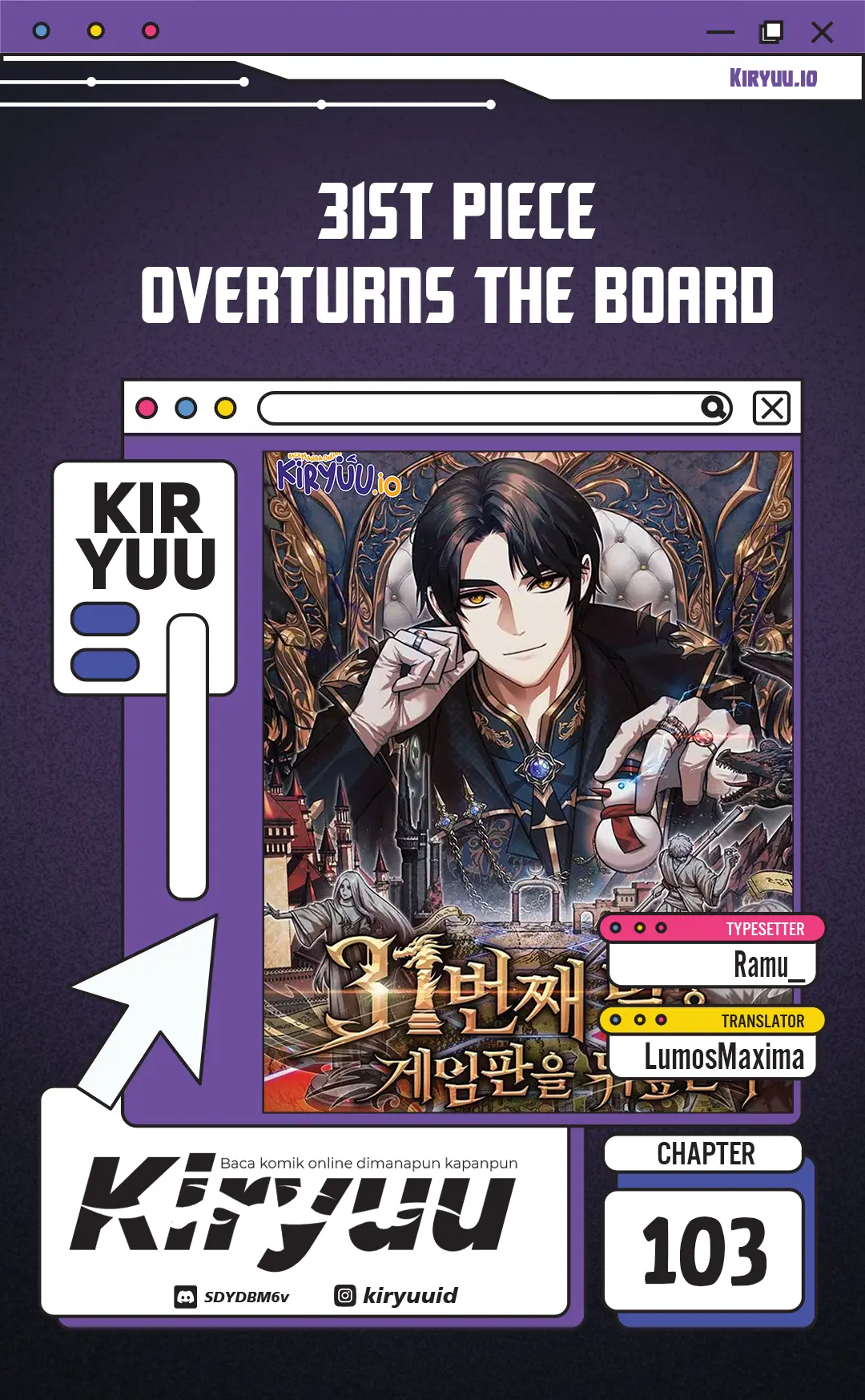 Komik The 31st Piece Turns the Tables Chapter 103 gambar 1