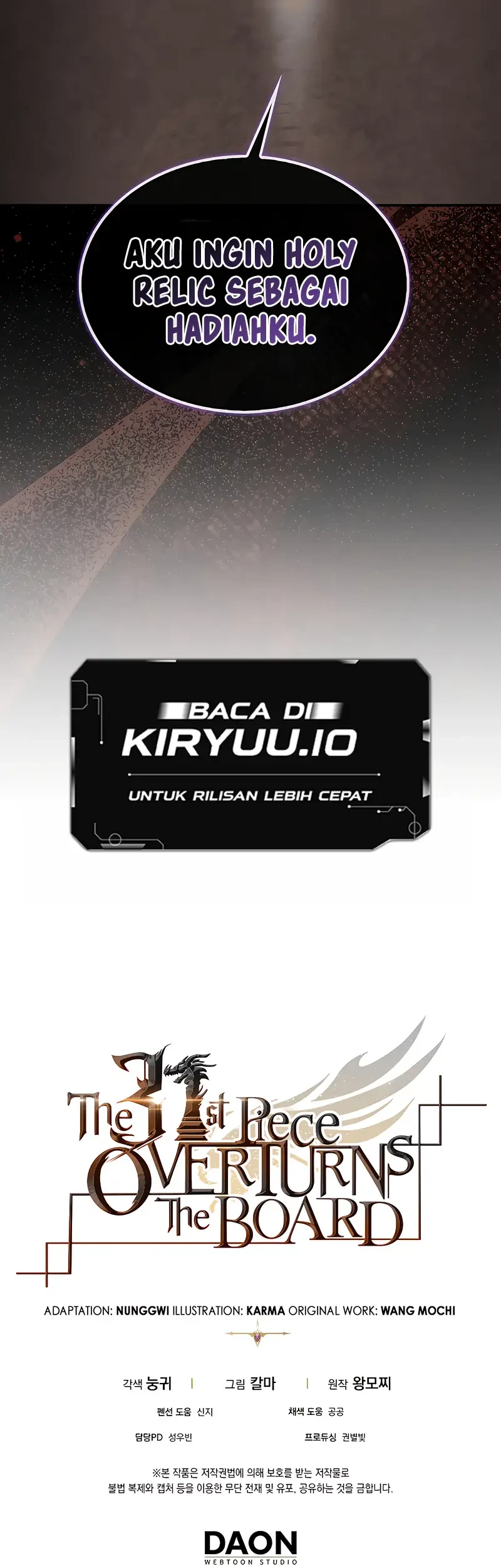 The 31st Piece Turns the Tables Chapter 103 Gambar 67