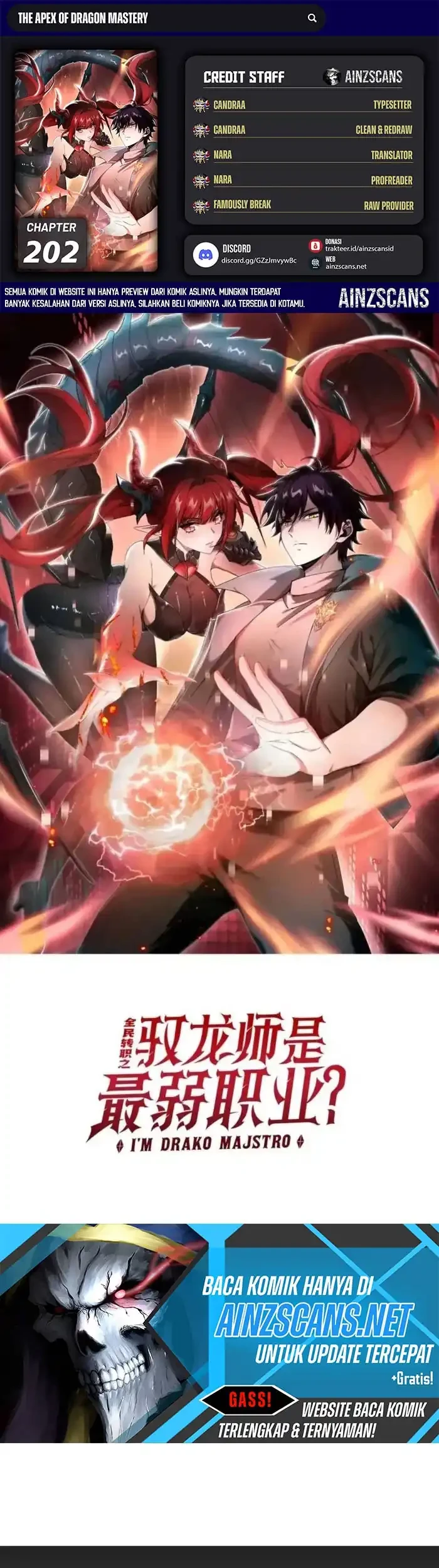 Komik The Apex of Dragon Mastery Chapter 202 gambar 1