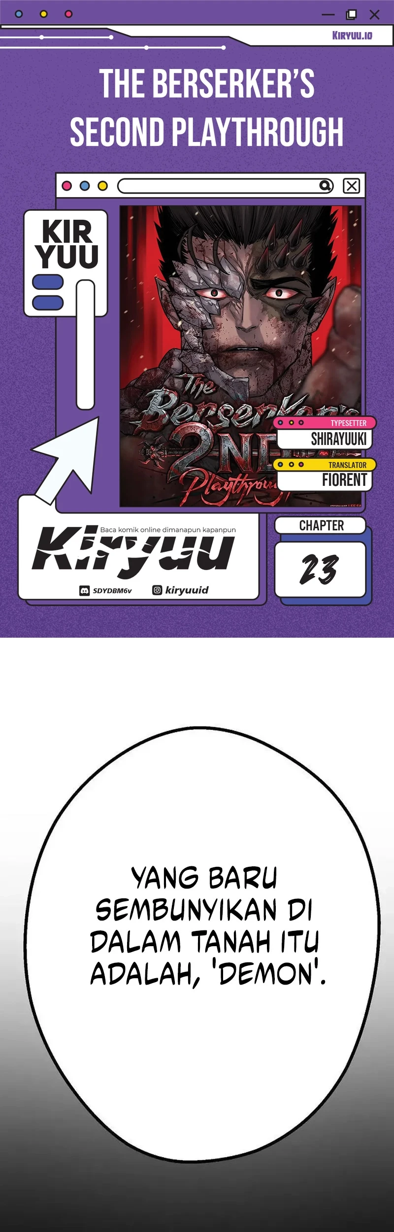 Komik The Berserker’s Second Playthrough Chapter 23 gambar 1