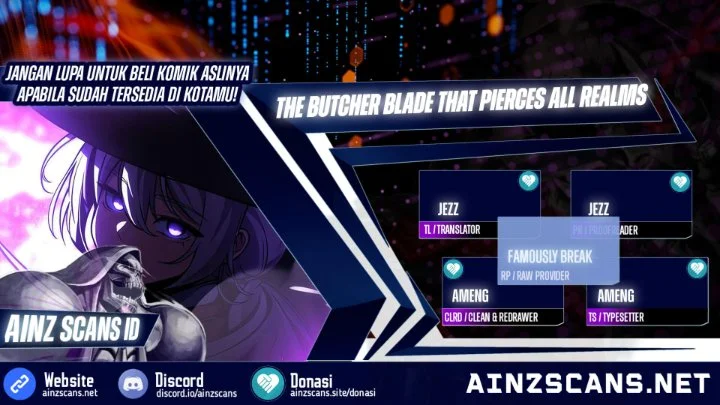 Komik The Butcher Blade That Pierces All Realms Chapter 35 gambar 1