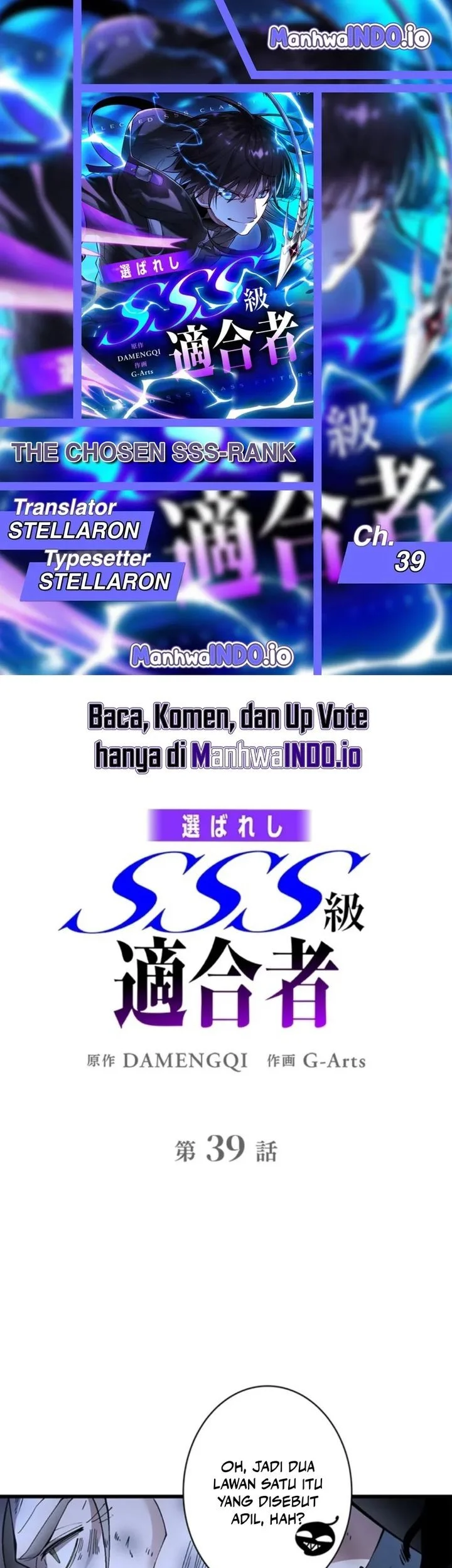 Komik The Chosen SSS-Rank Chapter 39 gambar 1