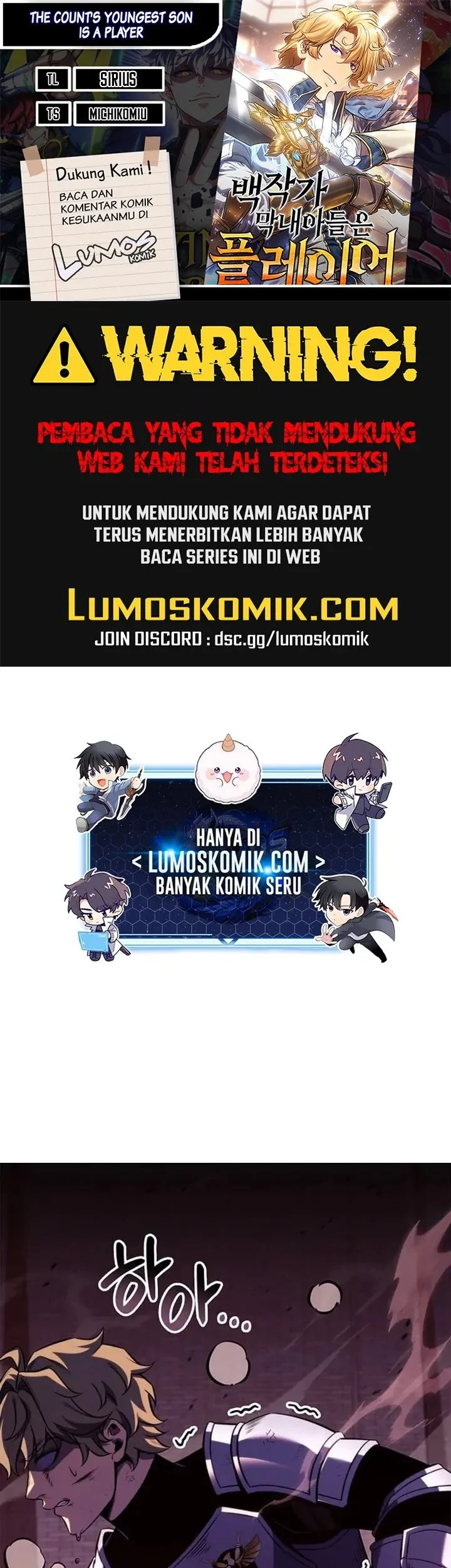 Komik The Count’s Youngest Son Is A Player! Chapter 152 gambar 1