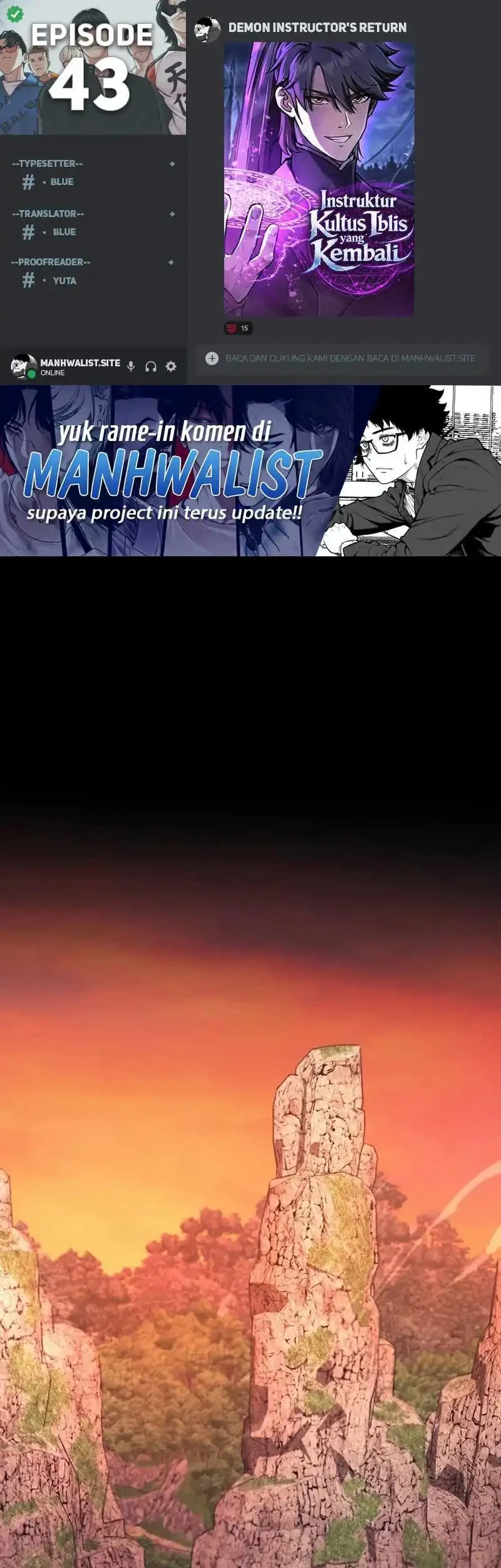 Komik The Demonic Cult Instructor Returns Chapter 43 gambar 1
