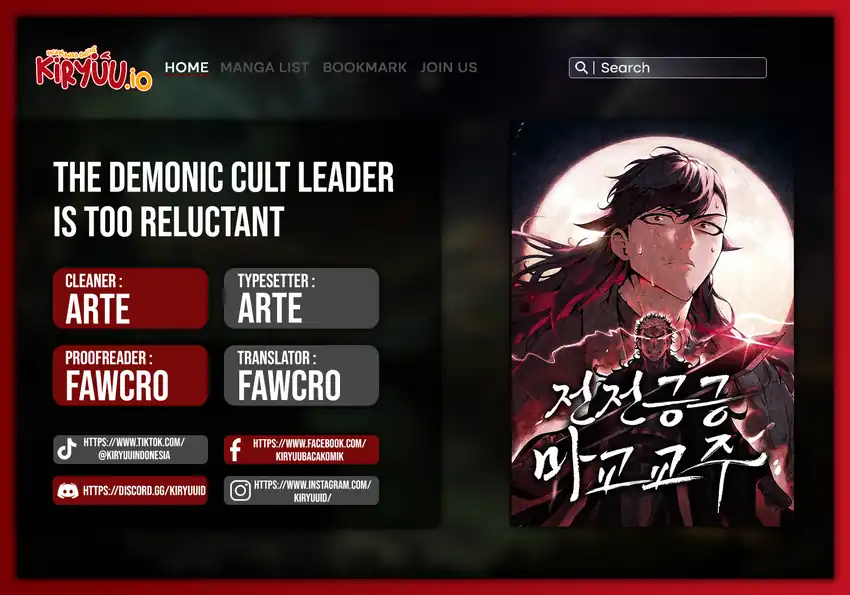 Komik The Demonic Cult Leader Is Too Reluctant Chapter 72 gambar 1