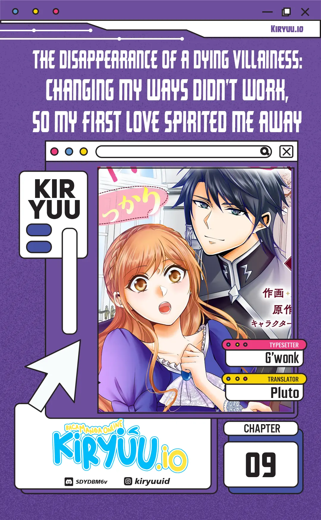 Komik The Disappearance of a Dying Villainess: Changing My Ways Didn’t Work, So My First Love Spirited Me Away Chapter 9 gambar 1