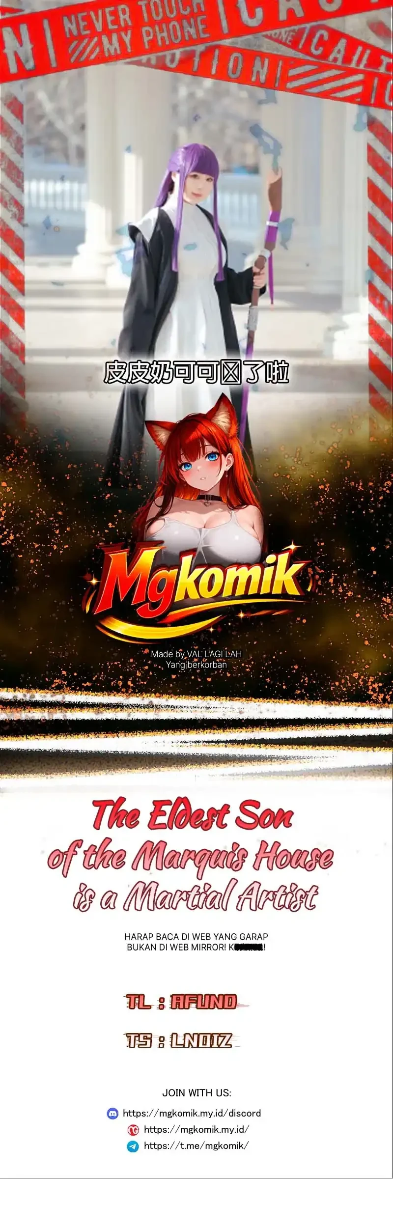 Komik The Eldest Son of the Marquis House is a Martial Artist Chapter 39 gambar 1