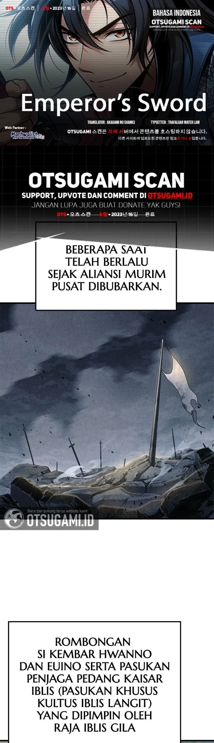 Komik The Emperor’s Sword Chapter 111 gambar 1