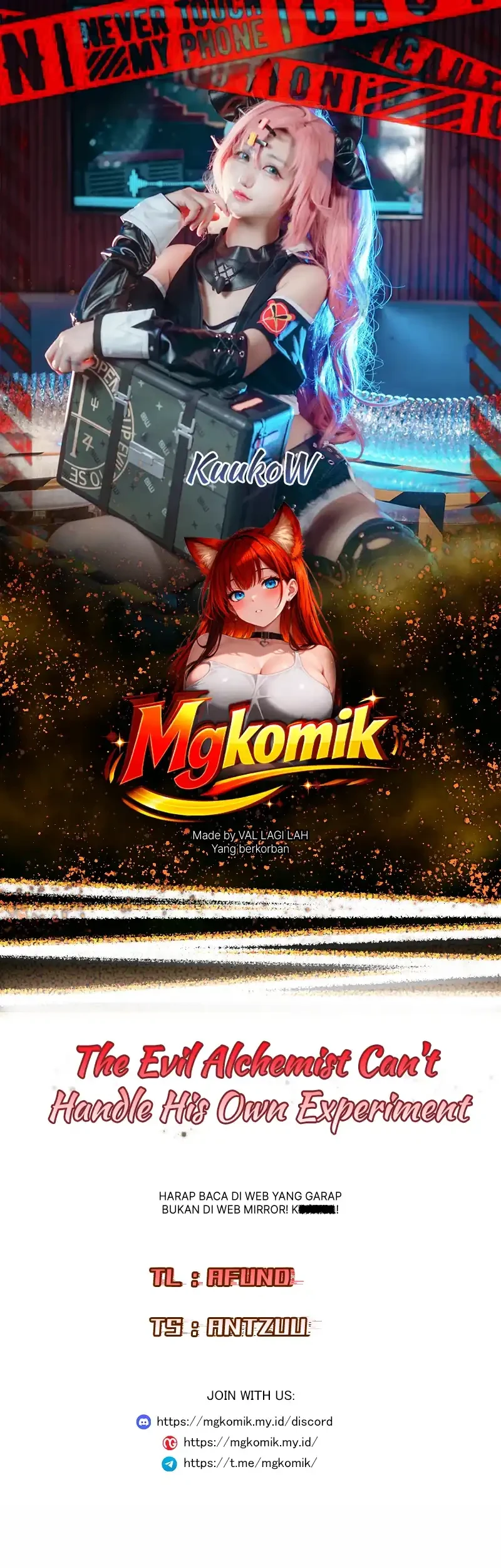 Komik The Evil Alchemist Can’t Handle His Own Experiment Chapter 79 gambar 1