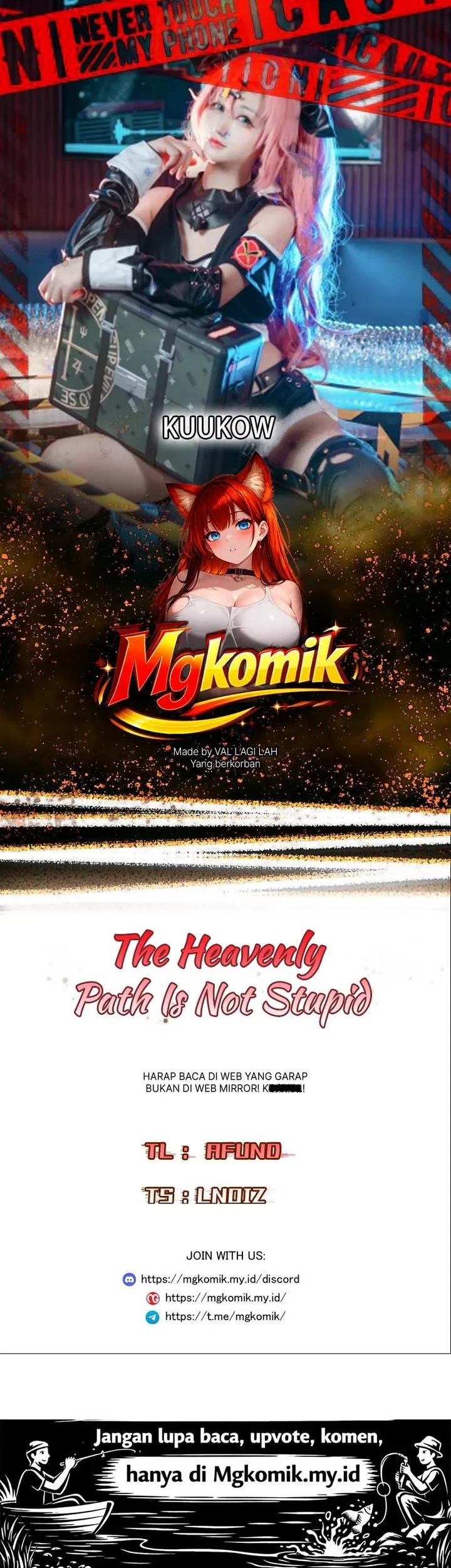 Komik The Heavenly Path Is Not Stupid Chapter 177 gambar 1