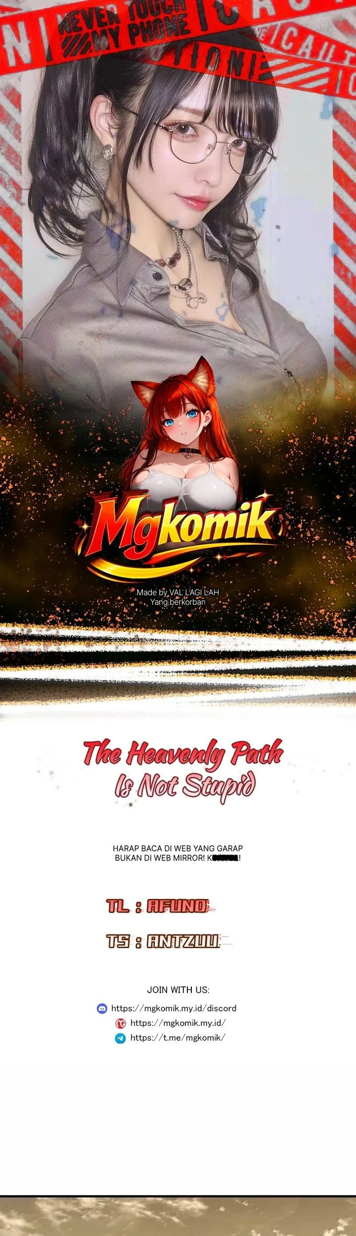 Komik The Heavenly Path Is Not Stupid Chapter 179 gambar 1