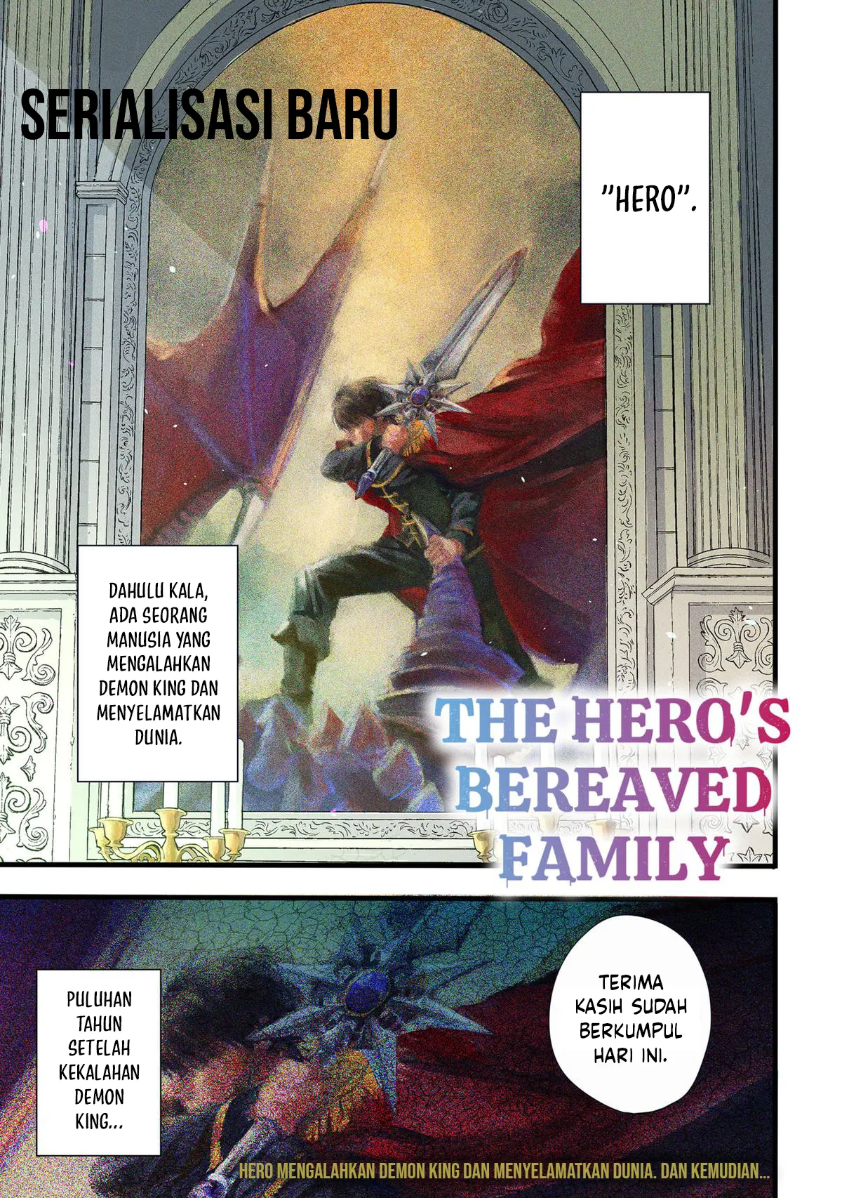 Manhwa The Hero’s Bereaved Family Chapter 1 gambar 2