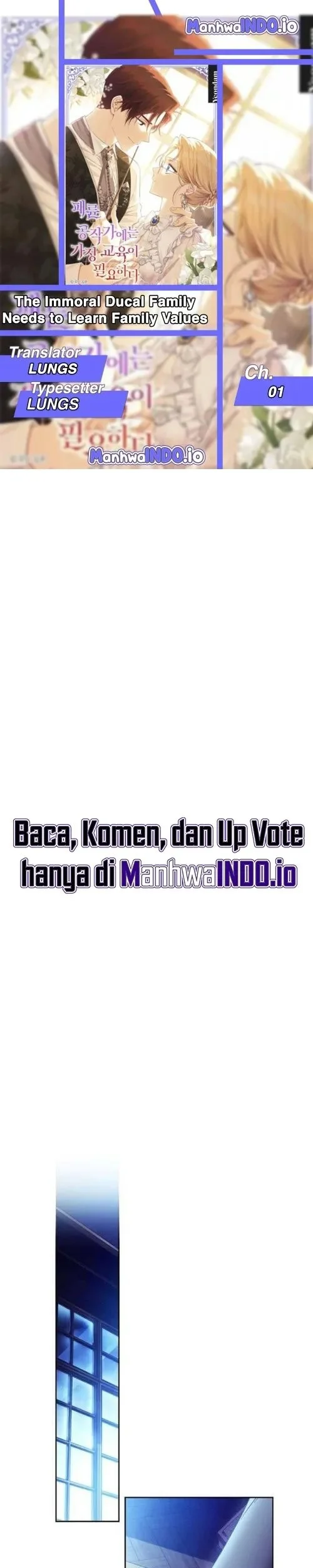 Komik The Immoral Duke Needs to Be Homeschooled Chapter 1 gambar 1