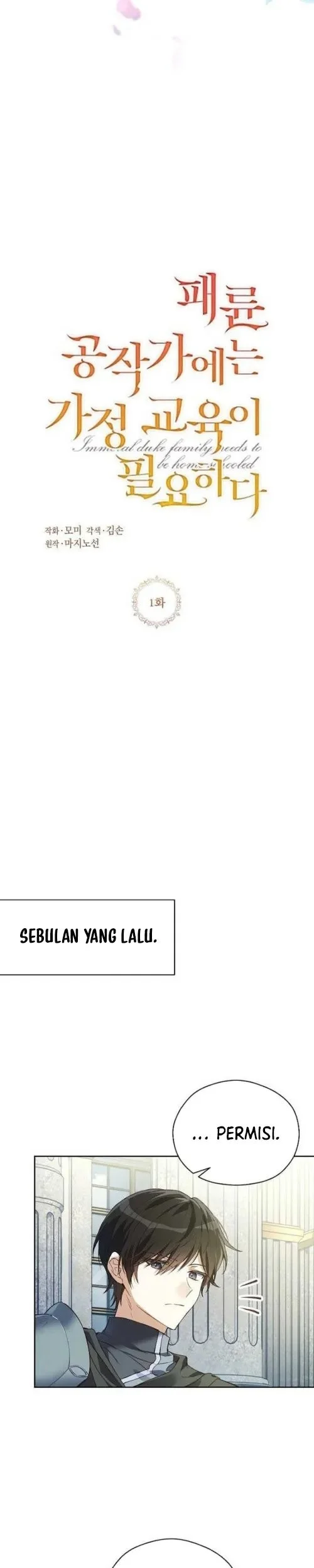 The Immoral Duke Needs to Be Homeschooled Chapter 1 Gambar 7