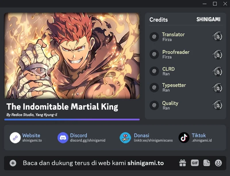 Komik The Indomitable Martial King Chapter 127 gambar 1