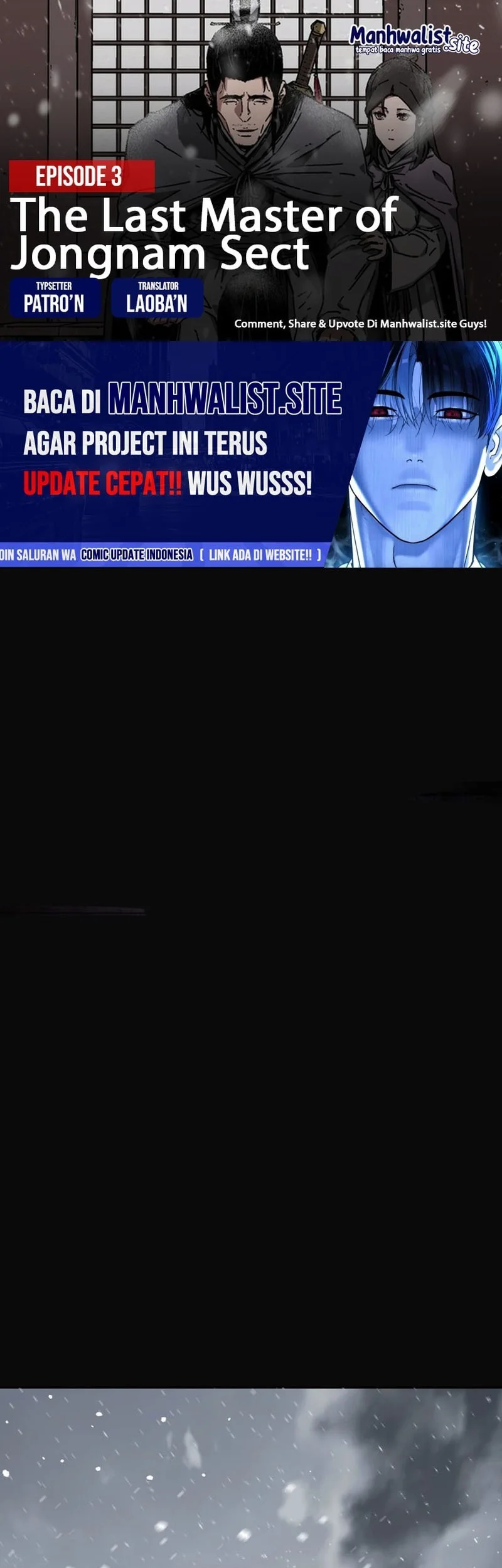 Komik The Last Master of Jongnam Sect Chapter 3 gambar 1