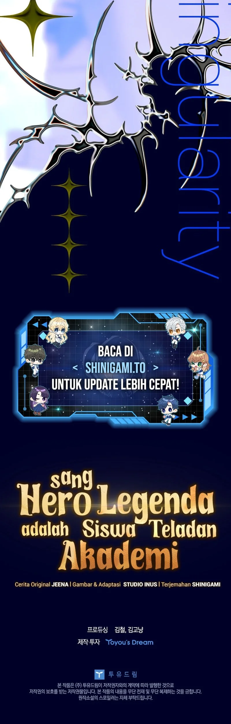 The Legendary Hero Is An Academy Honors Student Chapter 78 Gambar 105