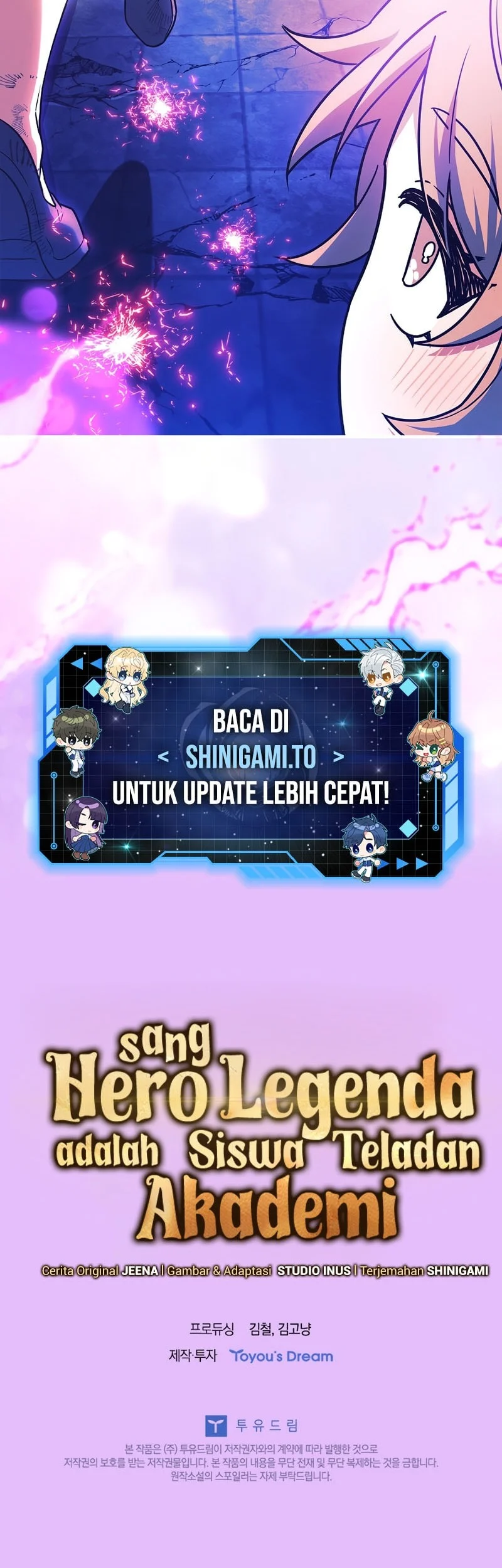 The Legendary Hero Is An Academy Honors Student Chapter 81 Gambar 99