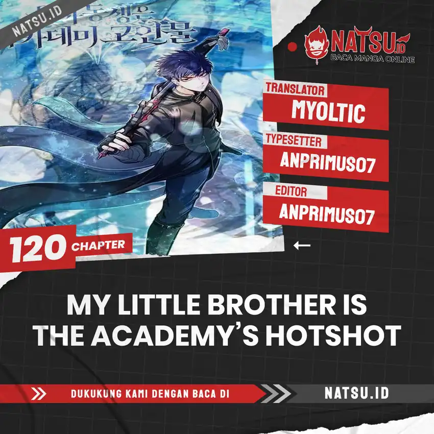Komik The Little Brother Is the Academy’s Hotshot Chapter 120 gambar 1