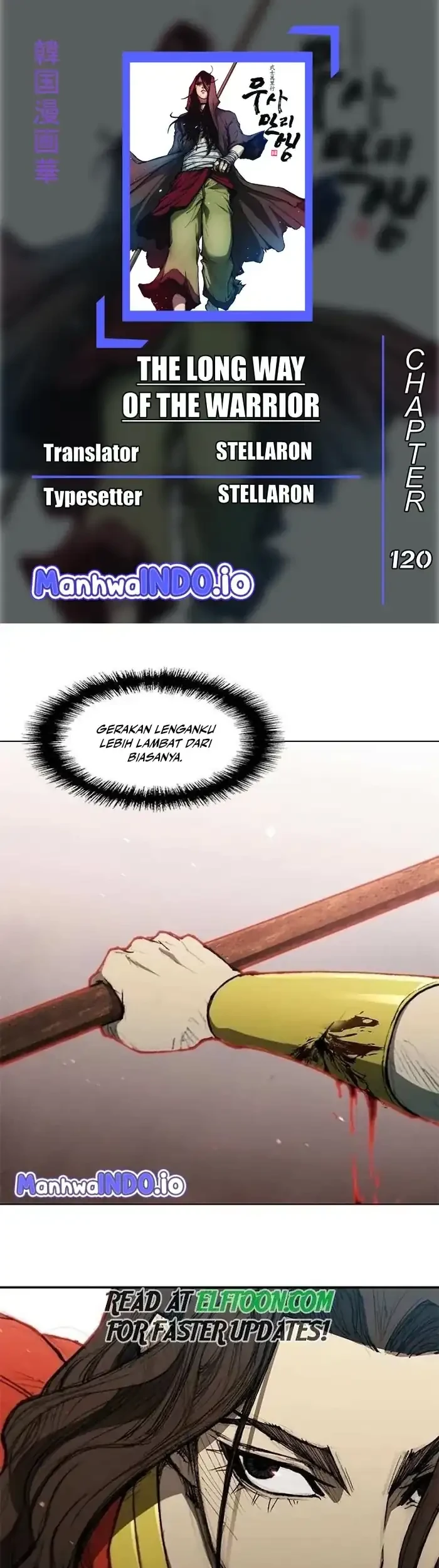 Komik The Long Way of the Warrior Chapter 120 gambar 1