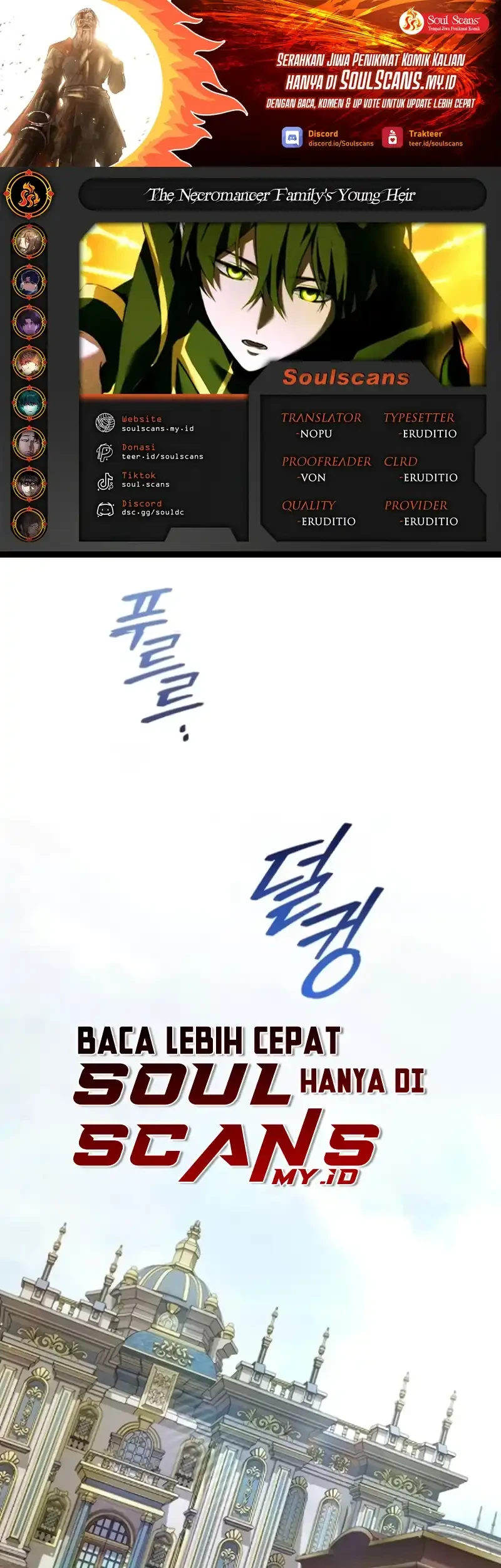 Komik The Necromancer Family’s Young Heir Chapter 57 gambar 1