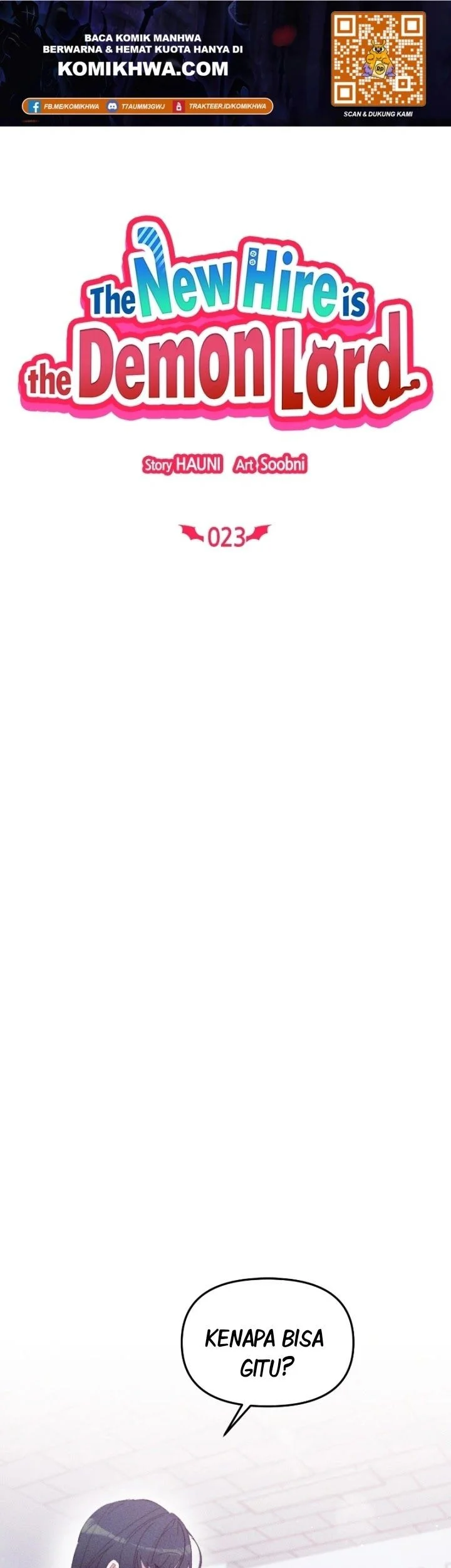 Komik The New Hire Is the Demon Lord Chapter 23 gambar 1