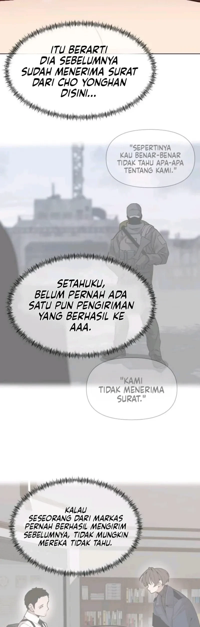 The Postman Walking Through the Apocalypse Chapter 11 Gambar 41