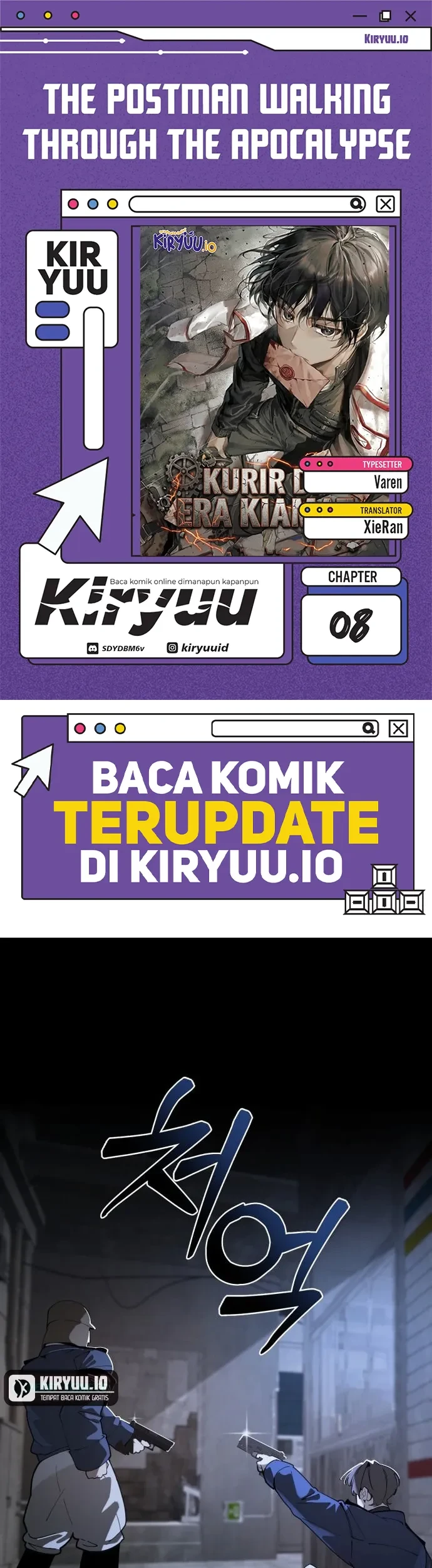 Komik The Postman Walking Through the Apocalypse Chapter 8 gambar 1