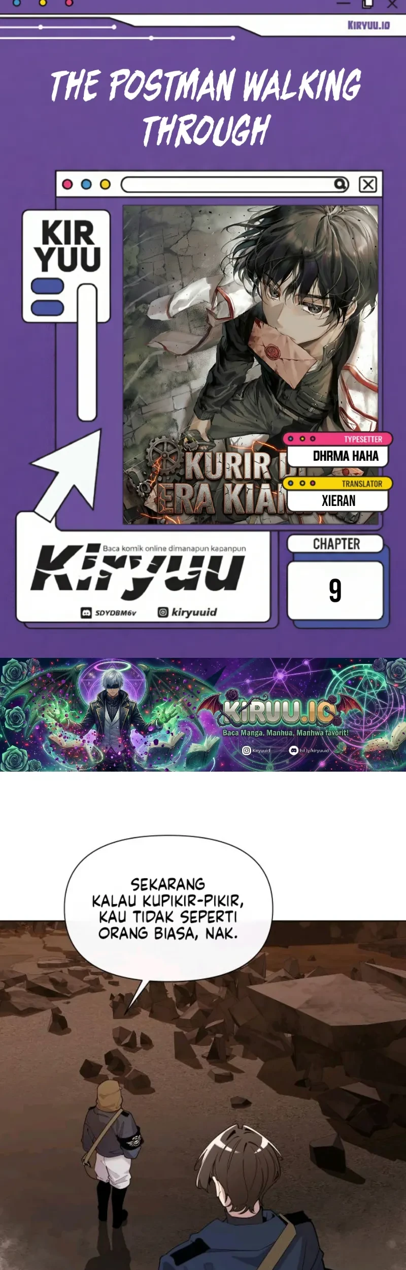 Komik The Postman Walking Through the Apocalypse Chapter 9 gambar 1