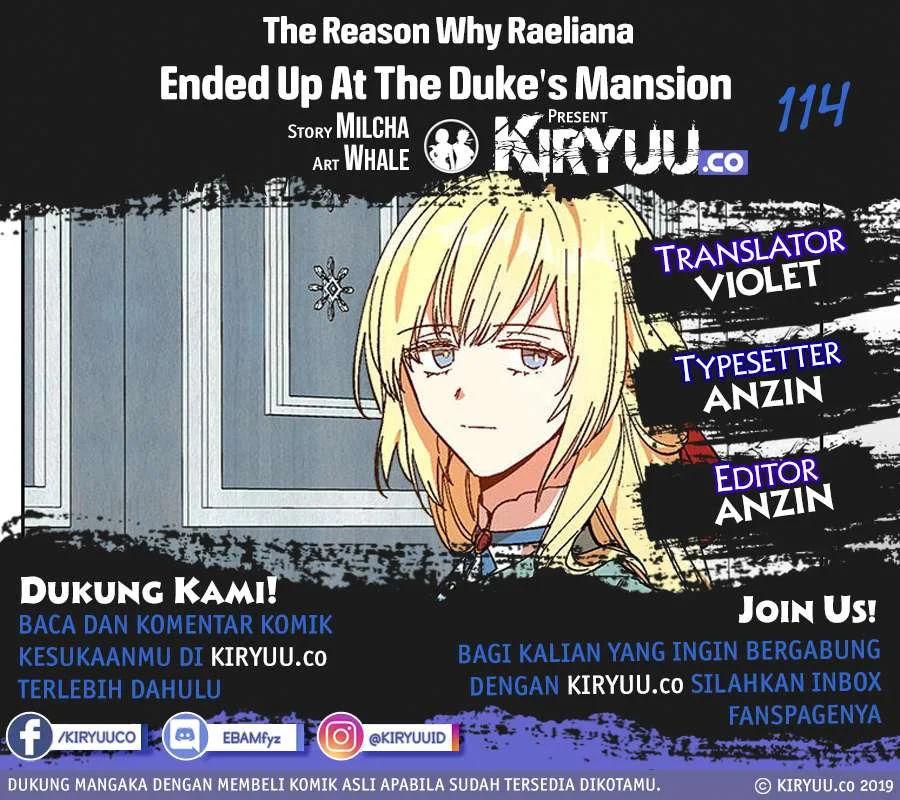 Manhwa The Reason Why Raeliana Ended up at the Duke’s Mansion Chapter 114 gambar 2