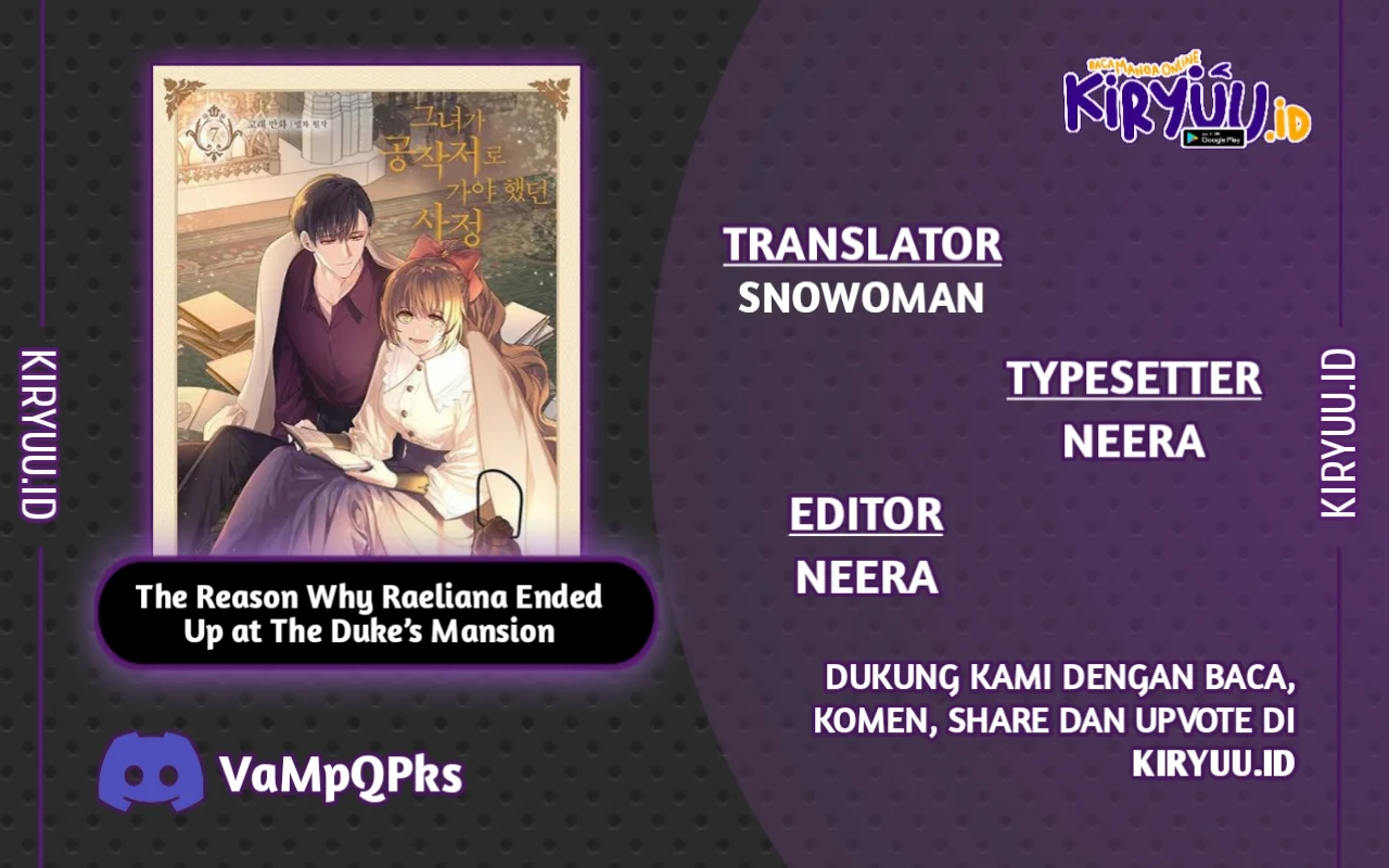 Komik The Reason Why Raeliana Ended up at the Duke’s Mansion Chapter 134 gambar 1