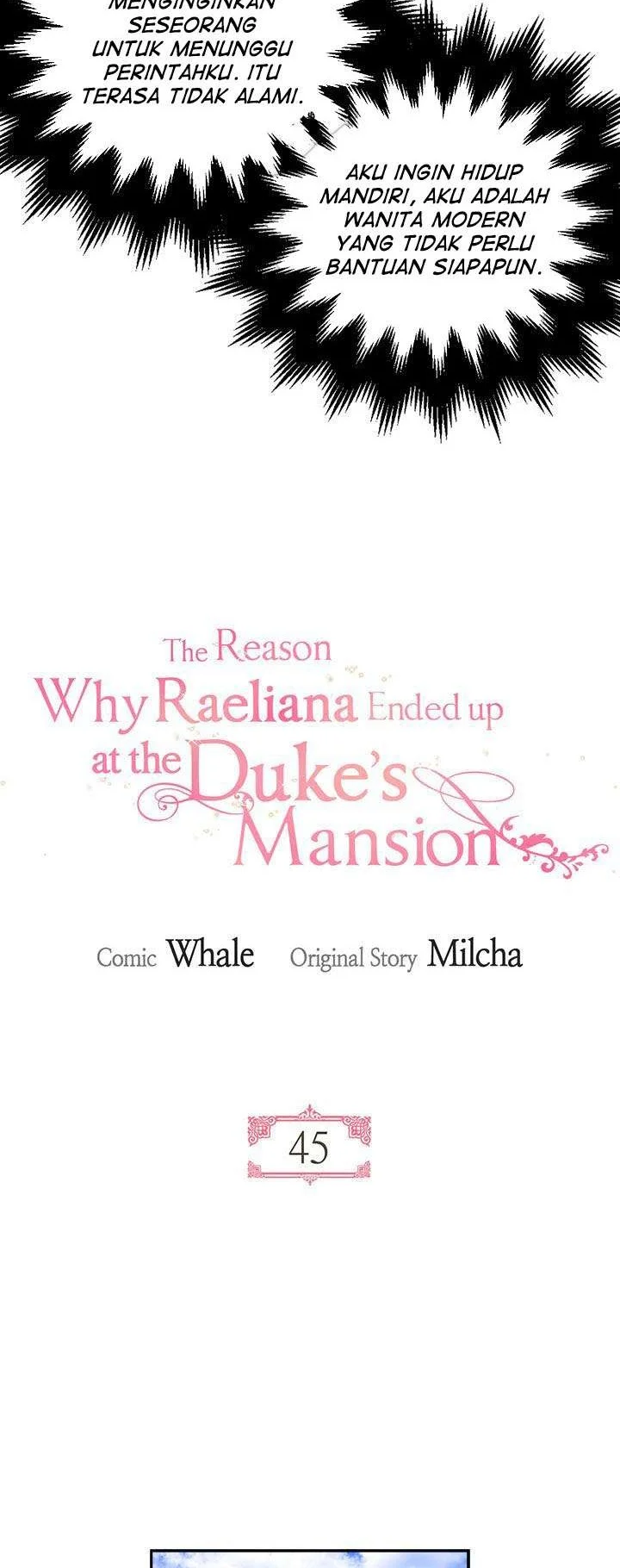 The Reason Why Raeliana Ended up at the Duke’s Mansion Chapter 45 Gambar 6