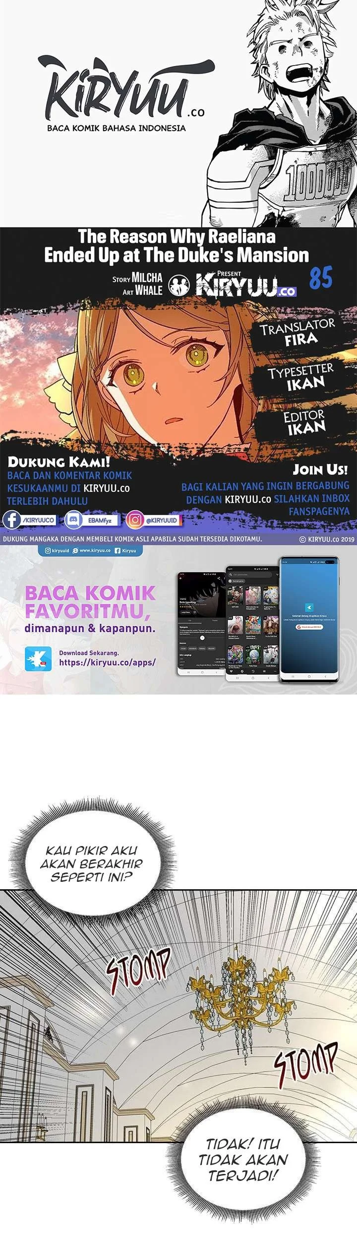 Komik The Reason Why Raeliana Ended up at the Duke’s Mansion Chapter 85 gambar 1