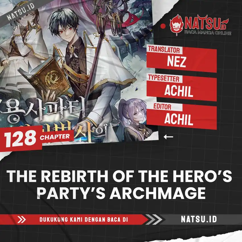 Komik The Rebirth of the Hero’s Party’s Archmage Chapter 128 gambar 1