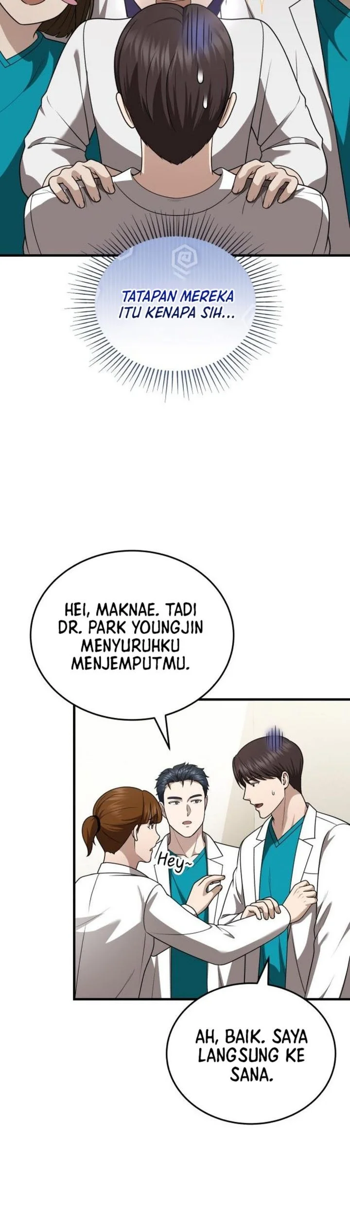 The Regressed Doctor Just Wanted to Live Quietly Chapter 55 Gambar 65