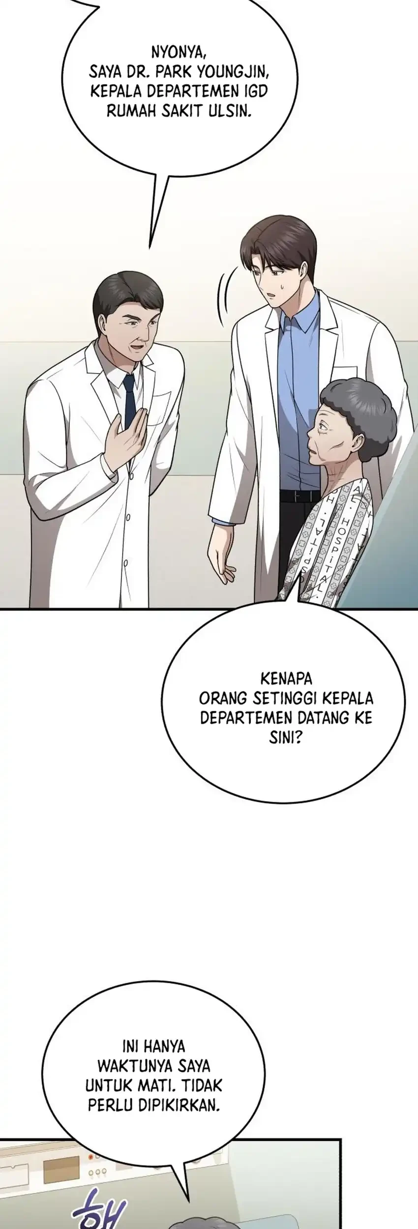 The Regressed Doctor Just Wanted to Live Quietly Chapter 58 Gambar 49