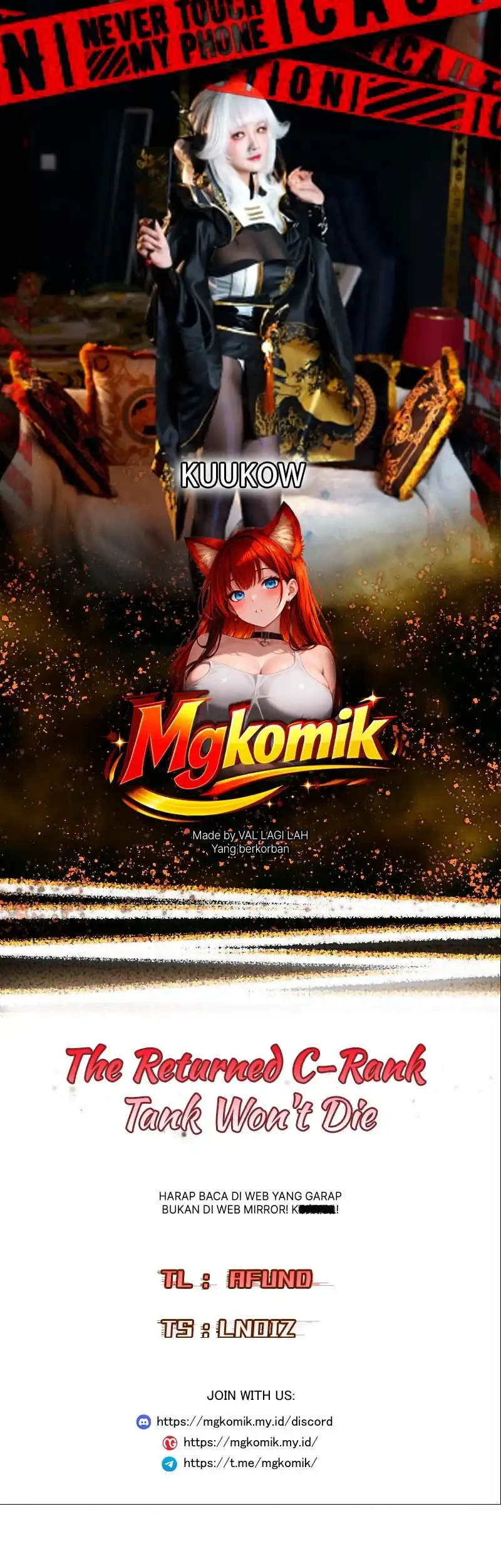 Komik The Returned C-Rank Tank Won’t Die! Chapter 52 gambar 1