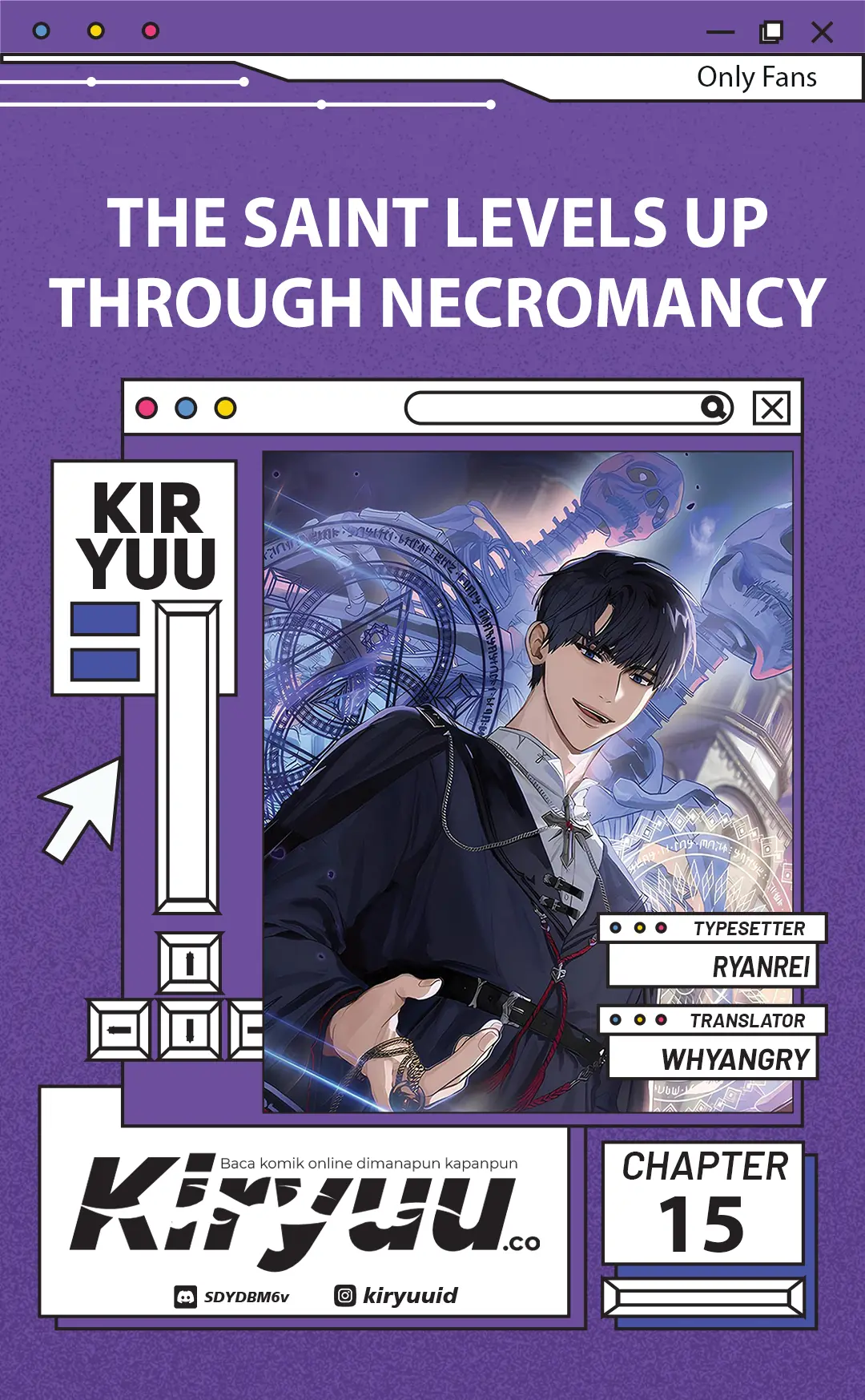 Komik The Saint Levels Up Through Necromancy Chapter 15 gambar 1