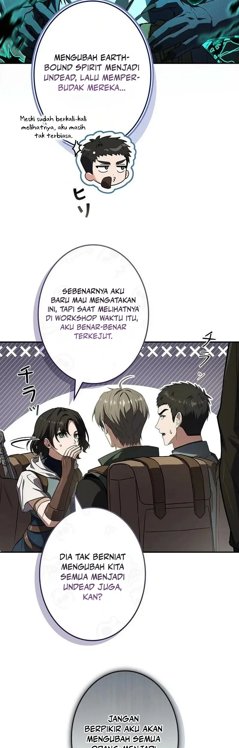 The Saint Levels Up Through Necromancy Chapter 15 Gambar 6