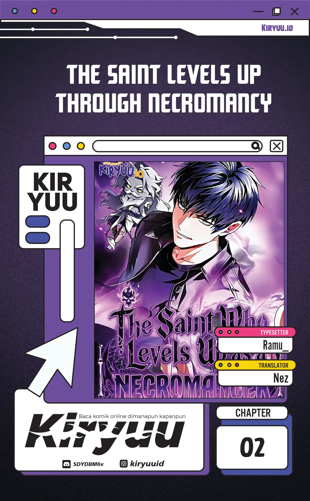Komik The Saint Levels Up Through Necromancy Chapter 2 gambar 1