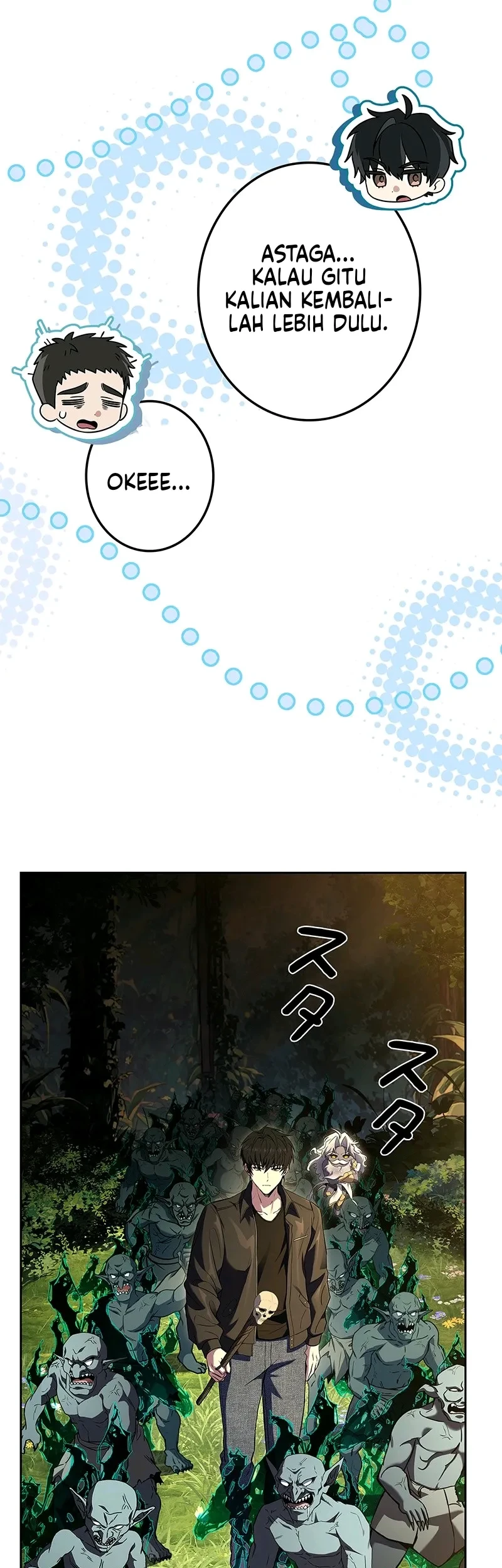 The Saint Levels Up Through Necromancy Chapter 5 Gambar 44