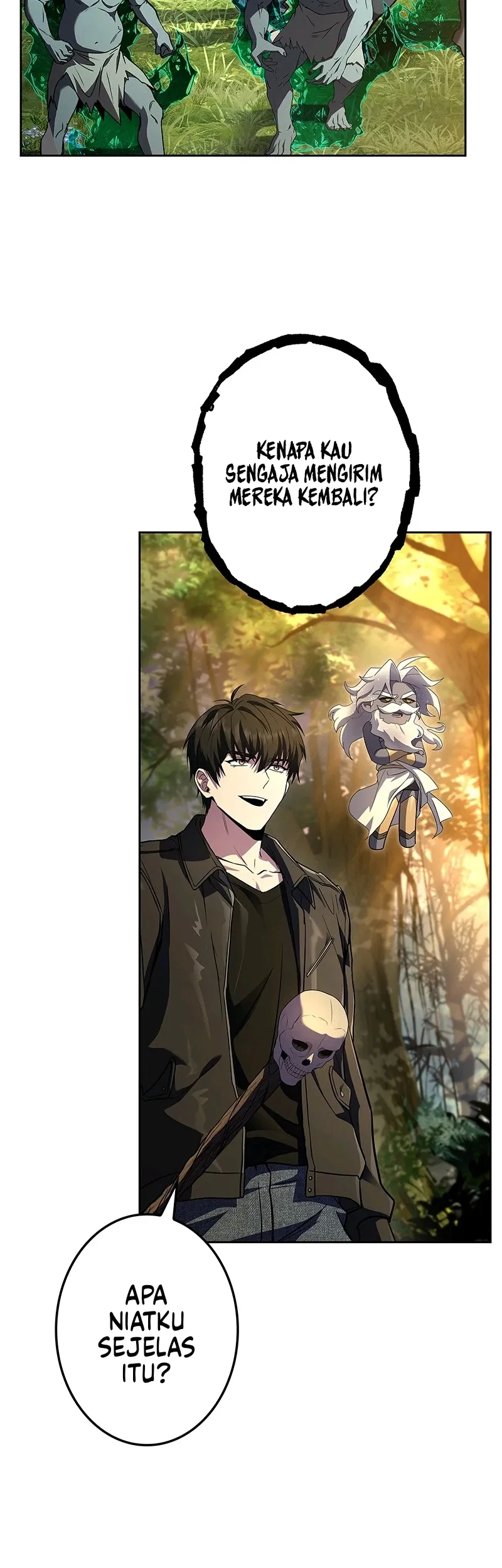 The Saint Levels Up Through Necromancy Chapter 5 Gambar 45