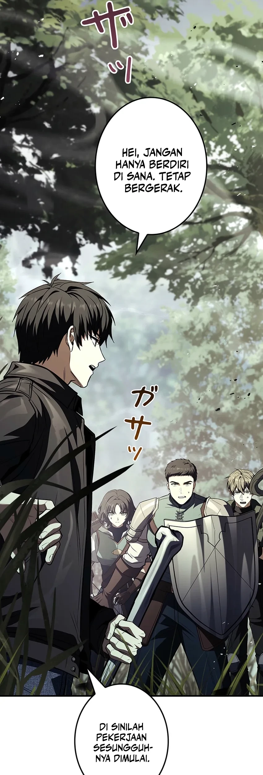 The Saint Levels Up Through Necromancy Chapter 7 Gambar 74