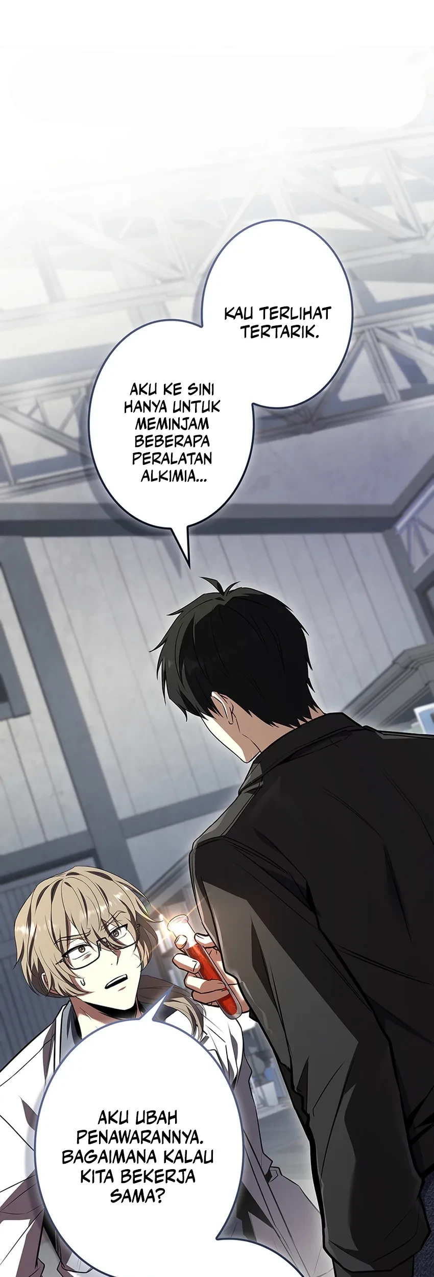 Manhwa The Saint Levels Up Through Necromancy Chapter 7 gambar 2