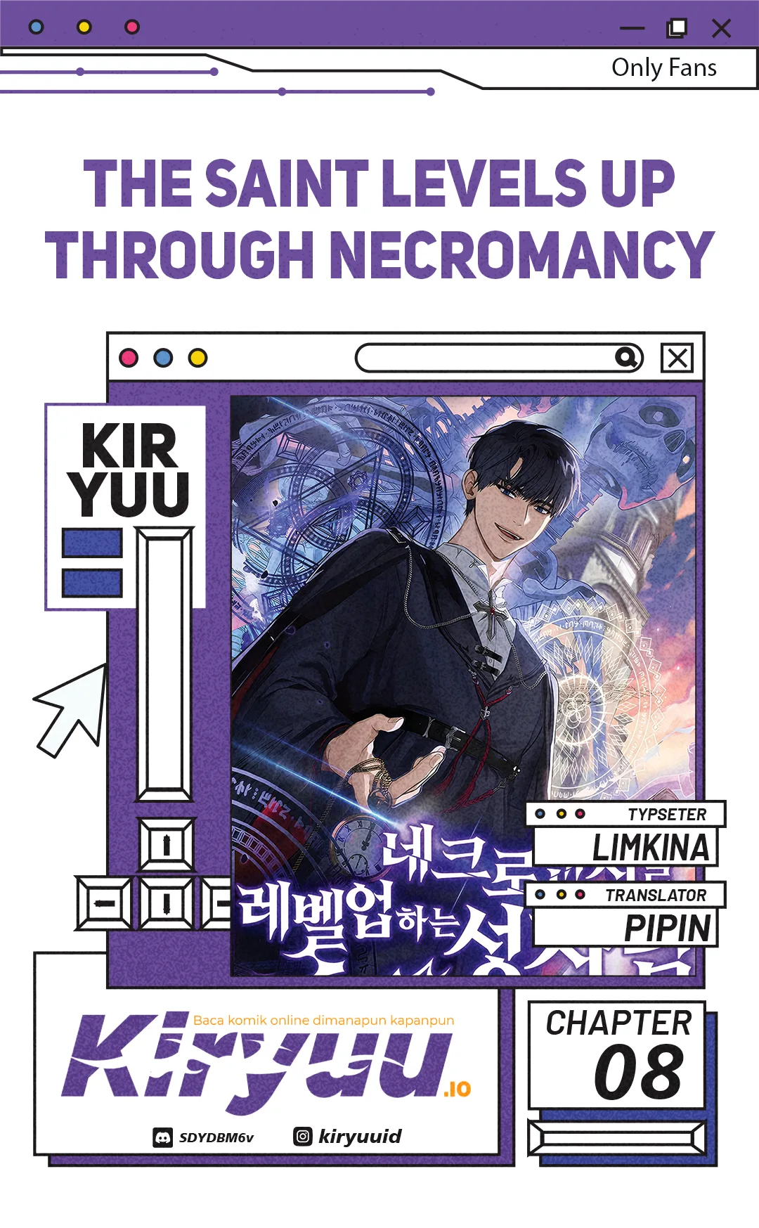 Komik The Saint Levels Up Through Necromancy Chapter 8 gambar 1