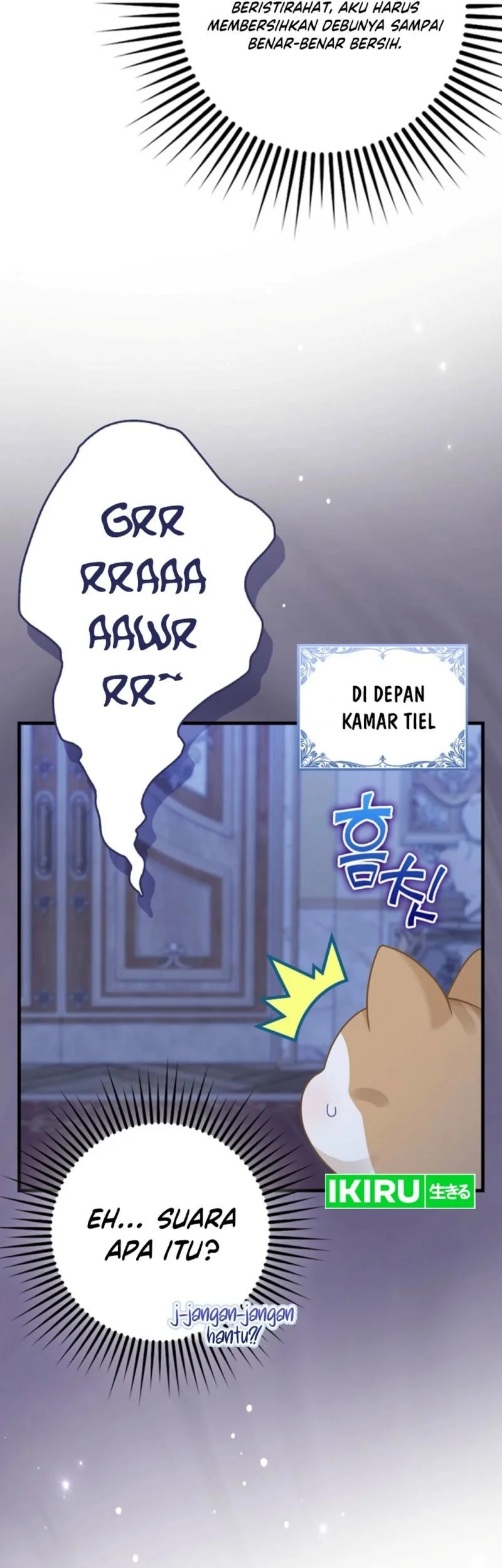 The Snow Leopard Baby of the Black Leopard Family Chapter 60.1 Gambar 5