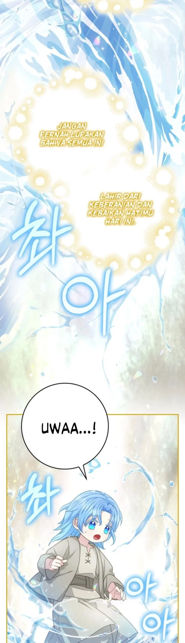 The Snow Leopard Baby of the Black Leopard Family Chapter 61 Gambar 33