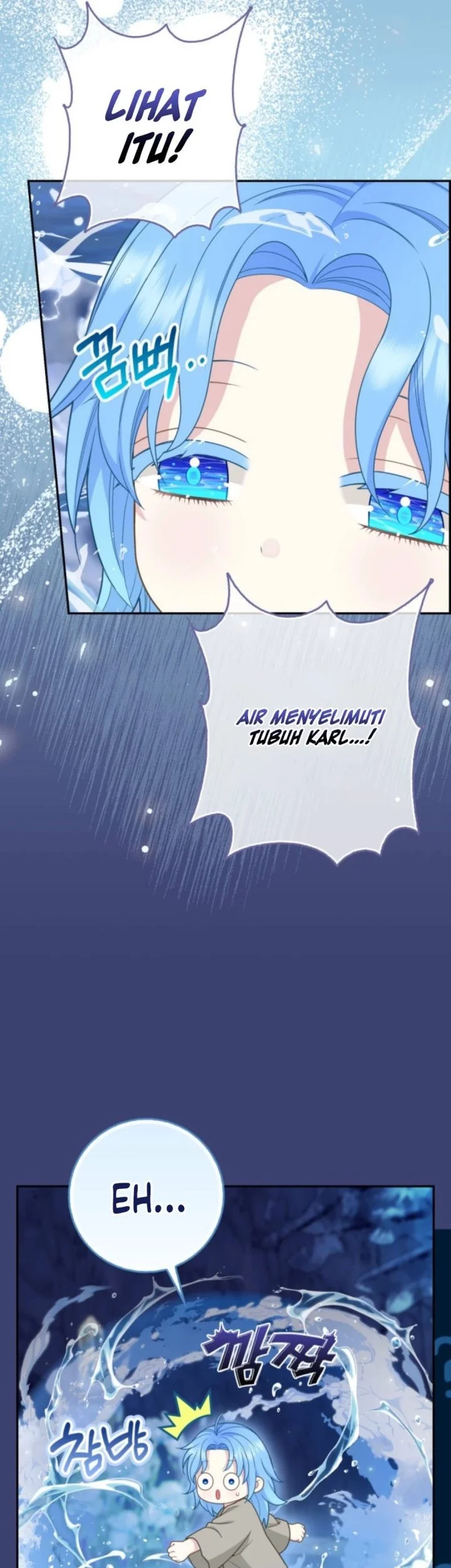 The Snow Leopard Baby of the Black Leopard Family Chapter 61 Gambar 39