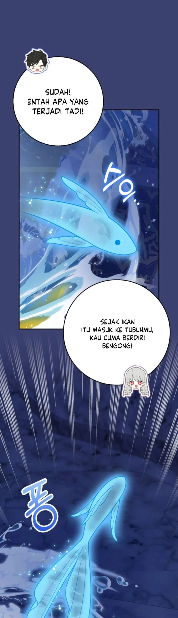 The Snow Leopard Baby of the Black Leopard Family Chapter 61 Gambar 41